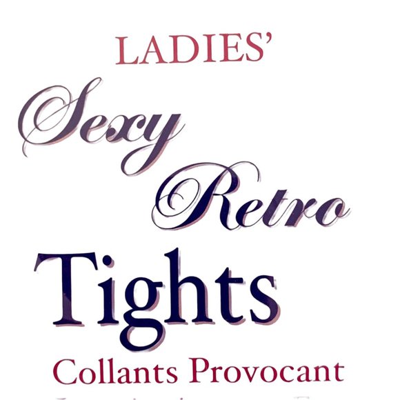 Women's Sexy Retro Floral Tights Pantyhose Stockings Blue Costume Cosplay - Picture 3 of 8